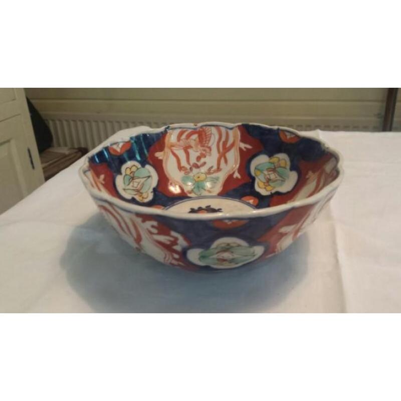 Antieke Japanse Imari schaal