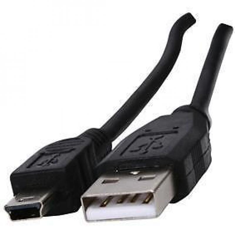 USB kabel voor Becker GPS navigator - mini 5 pins - 2 meter