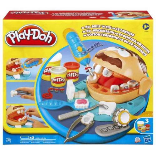 Play-doh bij de Tandarts