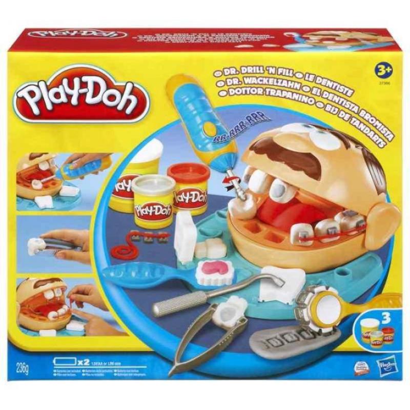 Play-doh bij de Tandarts