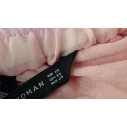 Roze rokje Zara maat XS zgan