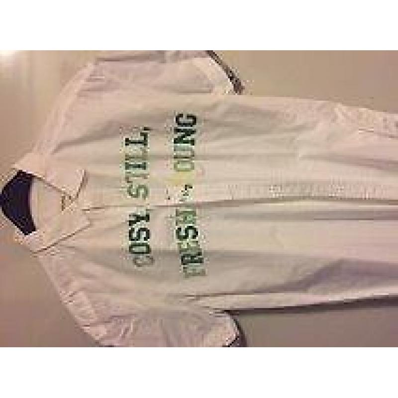 Blouse korte mauw, wit, merk Diesel