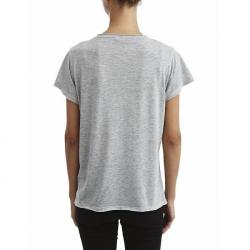 Vila Beachlife TShirt Light Grey Dames T-shirt Maat
