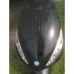 Mat zwarte zip kappen