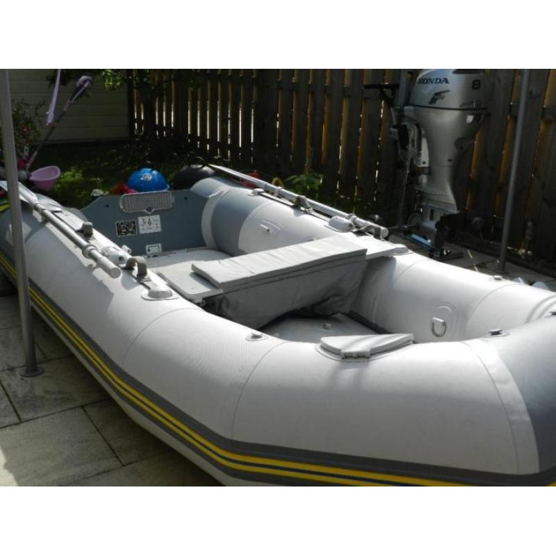 zodiac 310 fr met 8pk honda buitenboordmotor