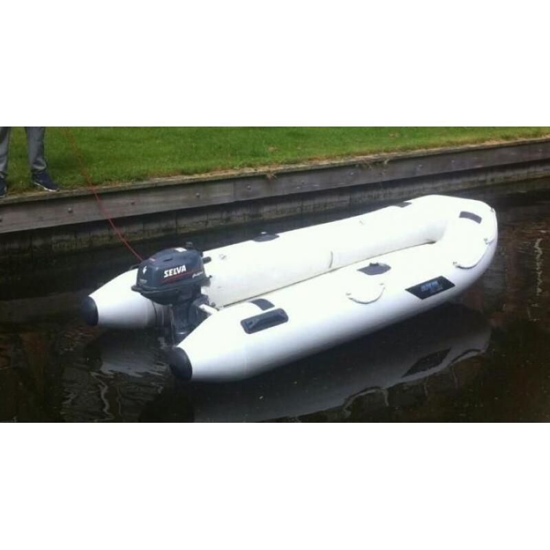 rubberboot rib Europa 300 met 4pk Selva 4 takt