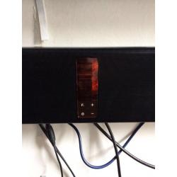 Samsung soundbar en subwoofer