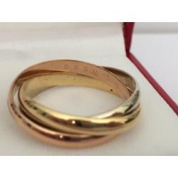 Originele Cartier Trinity Ring 18K Tri Color