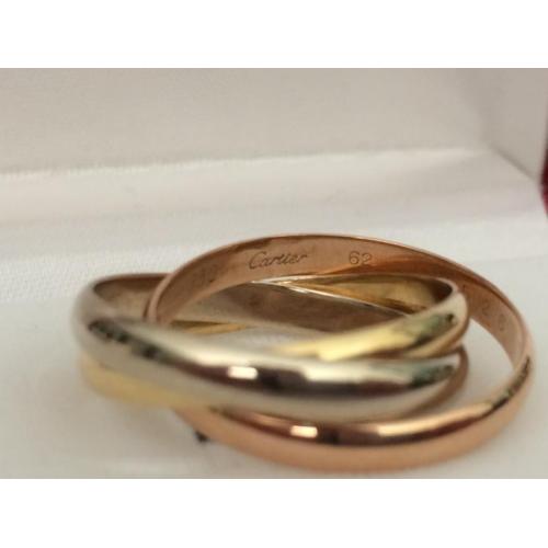 Originele Cartier Trinity Ring 18K Tri Color