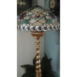 Supper groote bronze staande lamp