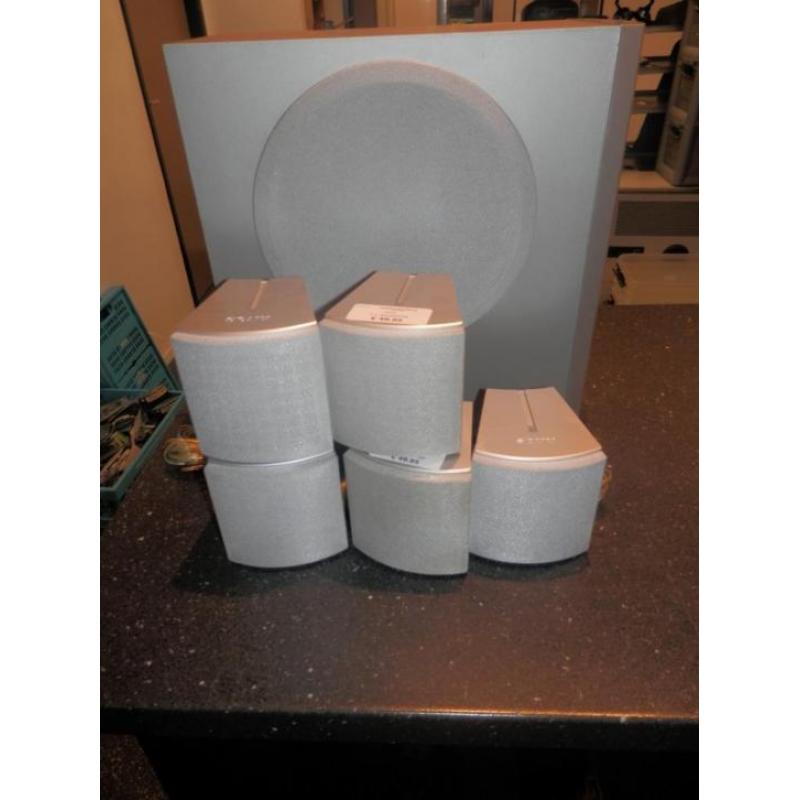 Sony 5.1 Speakerset 100 Watt - met garantie