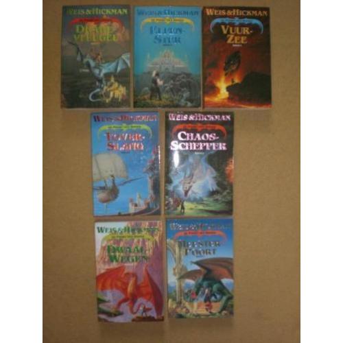 Weis & hickman de poort des doods compleet de 7 delen in goe