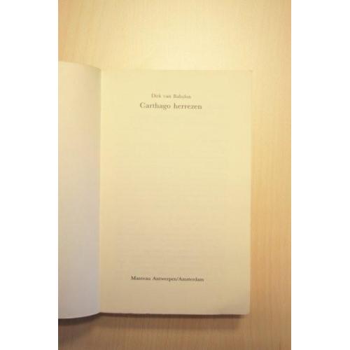 Babylon, Dirk van - Carthago herrezen
