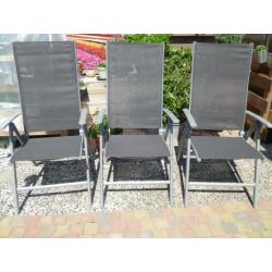 Drie Florabest Standenstoelen