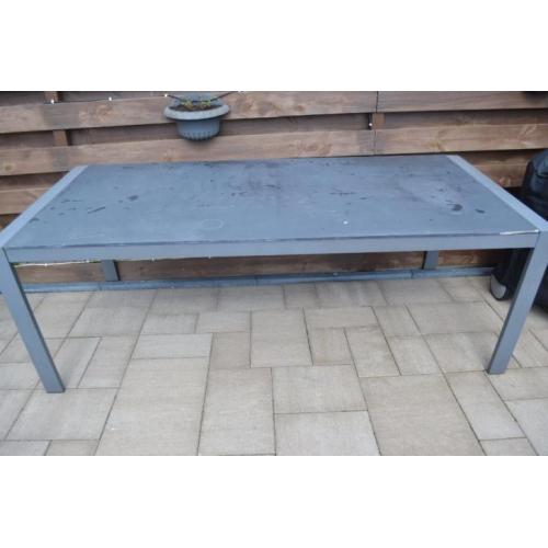 Antraciet tuintafel groot