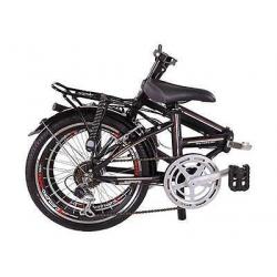 Umit Vouwfiets 20 Inch 30 cm Unisex 6V V Brake Zwart