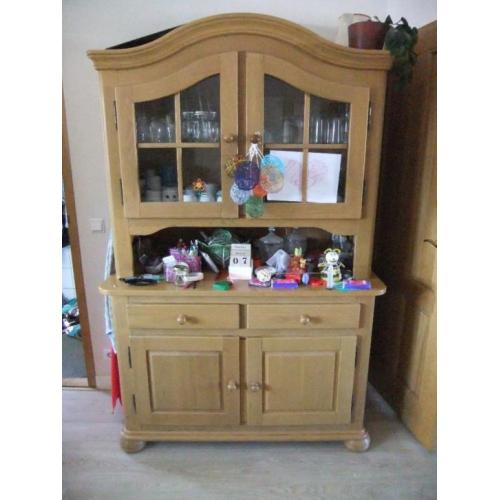 Blank eiken buffetkast