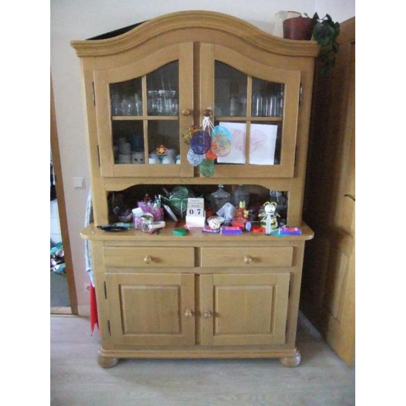 Blank eiken buffetkast