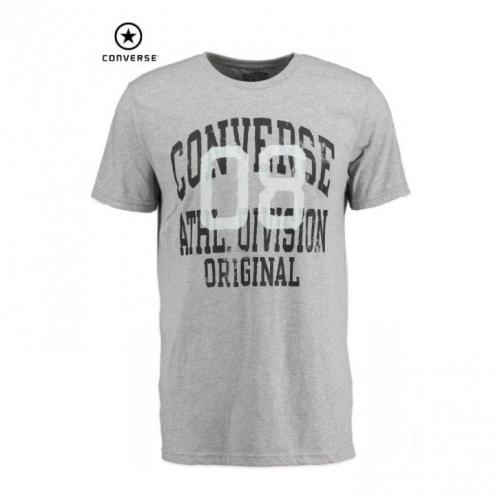 T-shirt Converse Athletic Heren Grijs