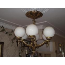 mooie bronse lamp