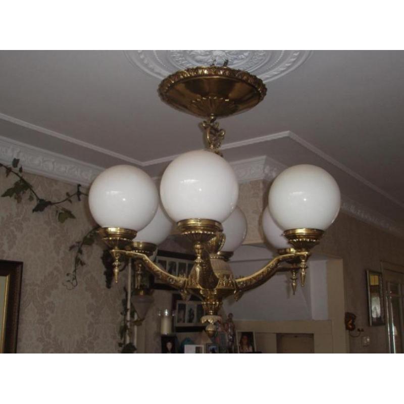 mooie bronse lamp