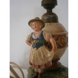 Antiek oud Duitse lampen voet .