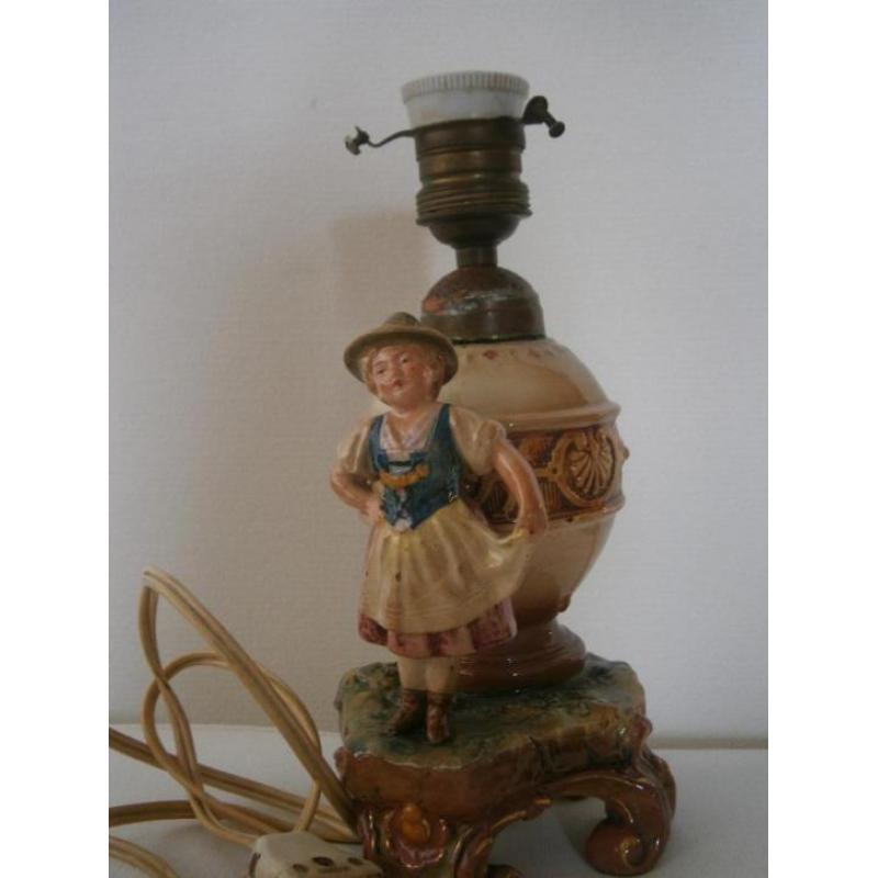 Antiek oud Duitse lampen voet .