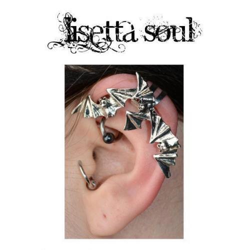 Oorcuff Vleermuizen Gothic Alternatief Fantasy