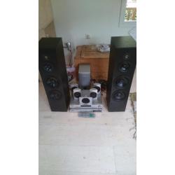 pioneer set 5.1 met Infinity Reference 81MK II
