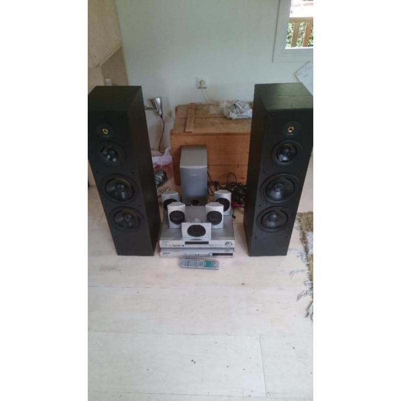 pioneer set 5.1 met Infinity Reference 81MK II