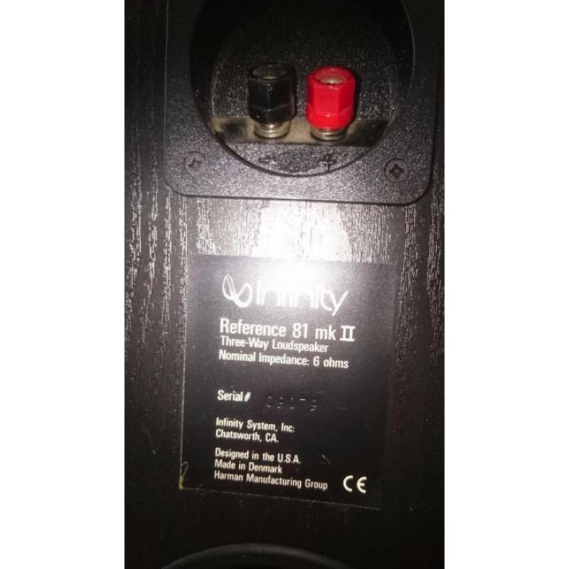 pioneer set 5.1 met Infinity Reference 81MK II