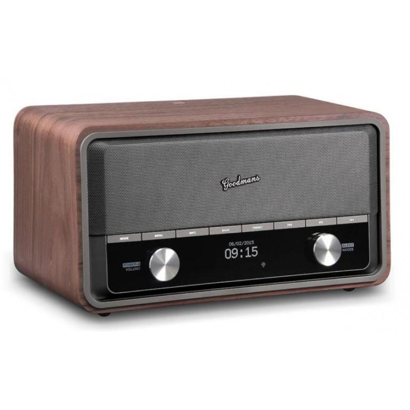 Goodmans Heritage 2 Connect Wifi DAB+ Bluetooth Radio