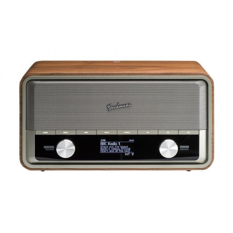 Goodmans Heritage 2 Connect Wifi DAB+ Bluetooth Radio