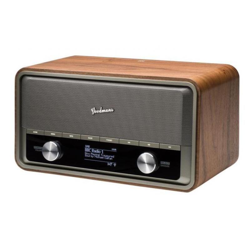 Goodmans Heritage 2 Connect Wifi DAB+ Bluetooth Radio