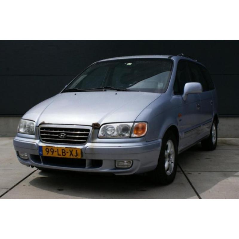 Hyundai Trajet 2.7i V6 AUT 'LEDER, ECC-AIRCO, SCHUIFDAK'
