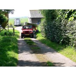 Jeep Wrangler 2.5 I Hardtop 4WD U9 1993 Rood