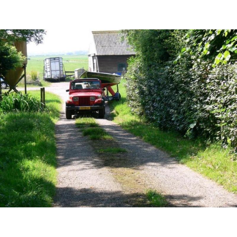 Jeep Wrangler 2.5 I Hardtop 4WD U9 1993 Rood
