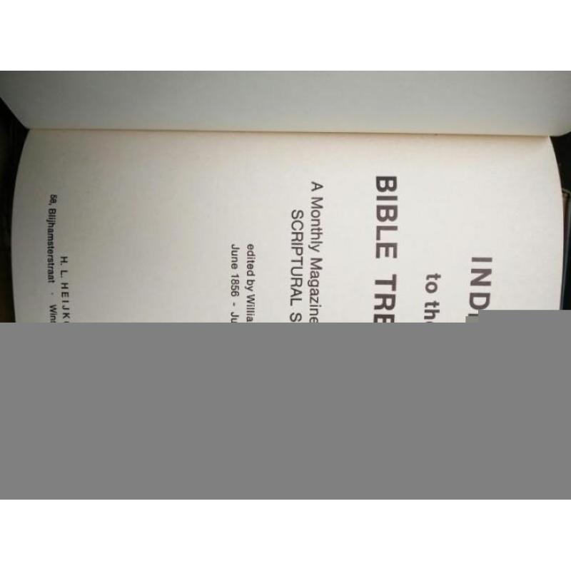 The bible treasury
