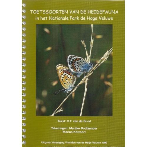 TOETSSOORTEN van de HEIDEFAUNA in het Park de Hoge Veluwe
