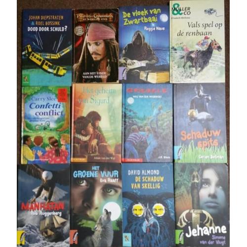 boeken verhalen €2,00 per boek