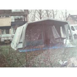 Katoenen de wit tent