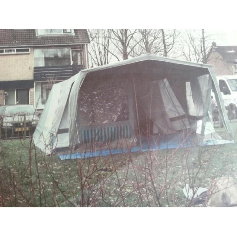 Katoenen de wit tent