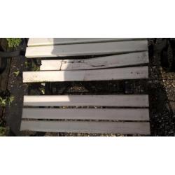 (giet)ijzeren tuinset