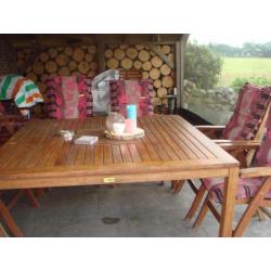 tuinset teak