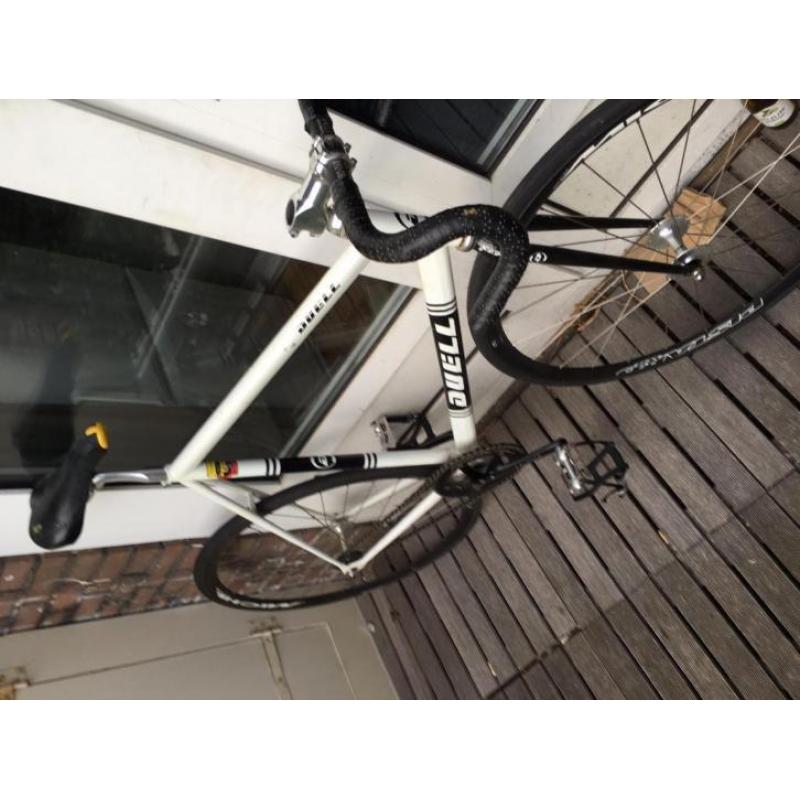 Duell Fixed Gear baanfiets Miche Primato Campagnolo record