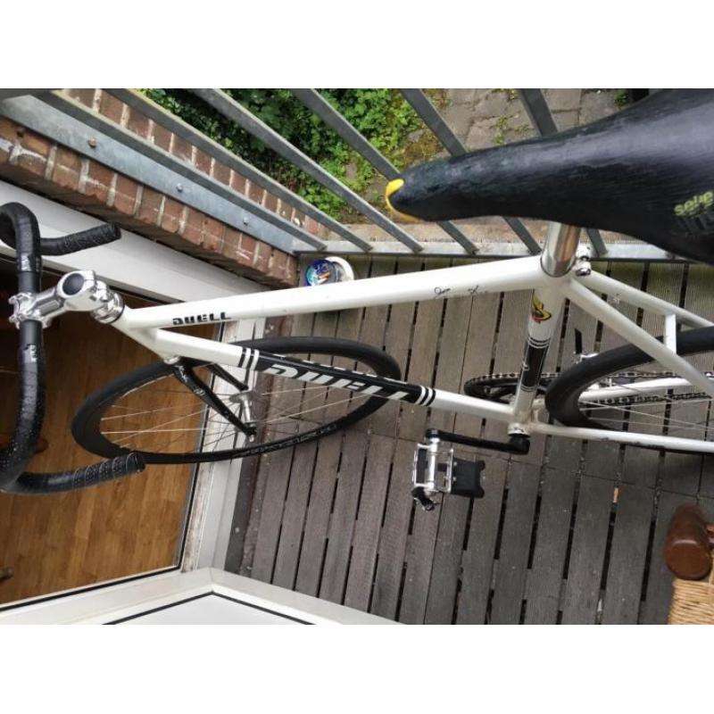 Duell Fixed Gear baanfiets Miche Primato Campagnolo record