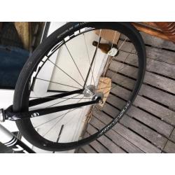 Duell Fixed Gear baanfiets Miche Primato Campagnolo record