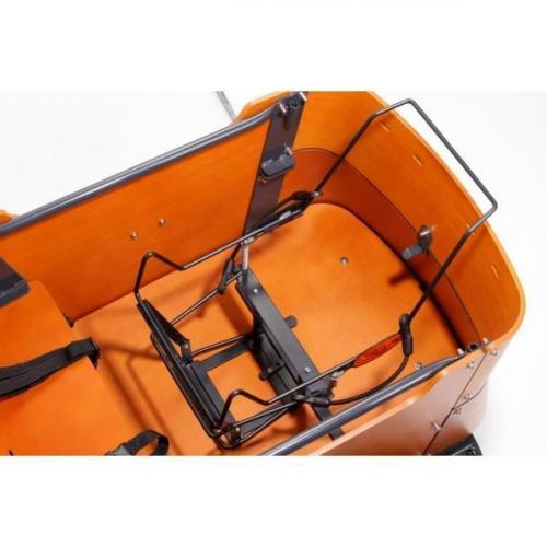 Maxi cosi drager Babboe bakfiets.