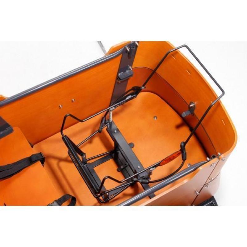 Maxi cosi drager Babboe bakfiets.