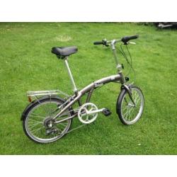 Mooie vouwfiets ON THE ROAD, 6 versnelling shimano, helmaal